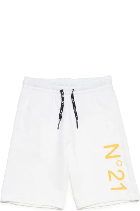 N.21 Bottoms for Boys N.21 N°21 Shorts White