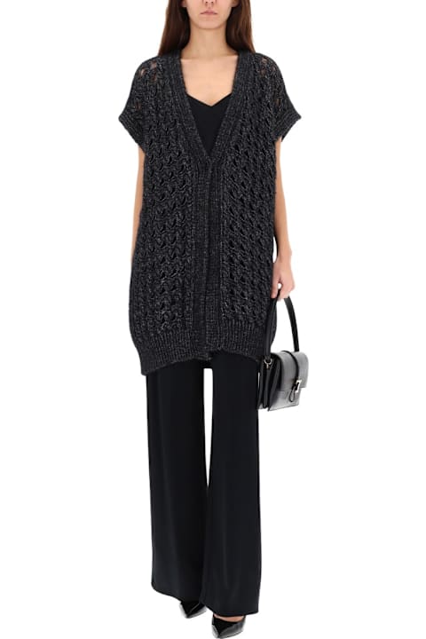 Herno for Kids Herno Vest With Perforated Workmanship