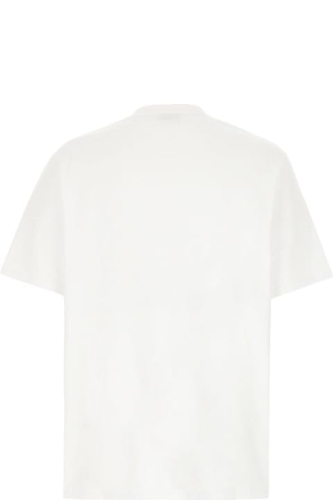 Lanvin Topwear for Men Lanvin Logo Patch Crewneck T-shirt