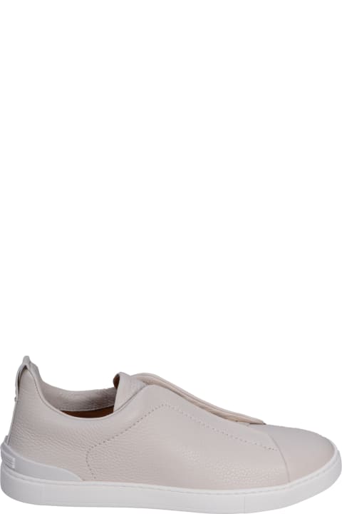 Zegna Sneakers for Men Zegna Zegna Flat Shoes White