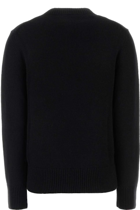 Burberry Black Wool Blend Sweater