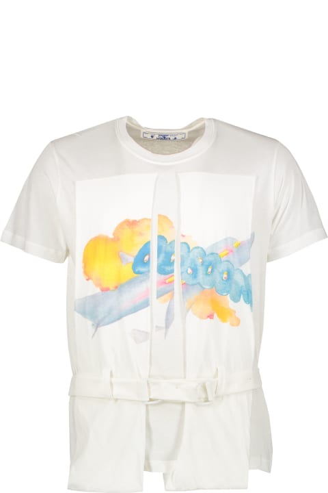 Off-White for Men Off-White Printed Cotton T-shirt