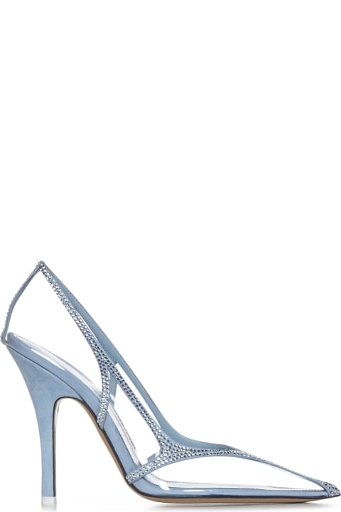 The Attico High-Heeled Shoes for Women The Attico ' Venus Chrome' Décolleté