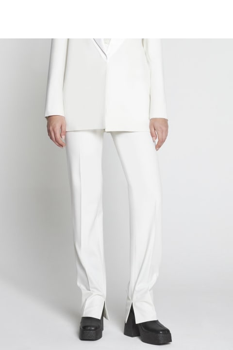 Fashion for Women Stella McCartney Tuxedo Wool-blend Trousers