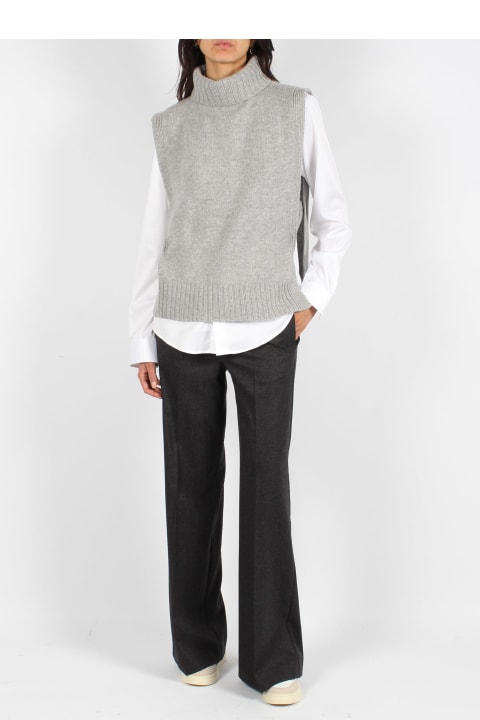 Vince Coats & Jackets for Women Vince Poncho Turtleneck Sweater