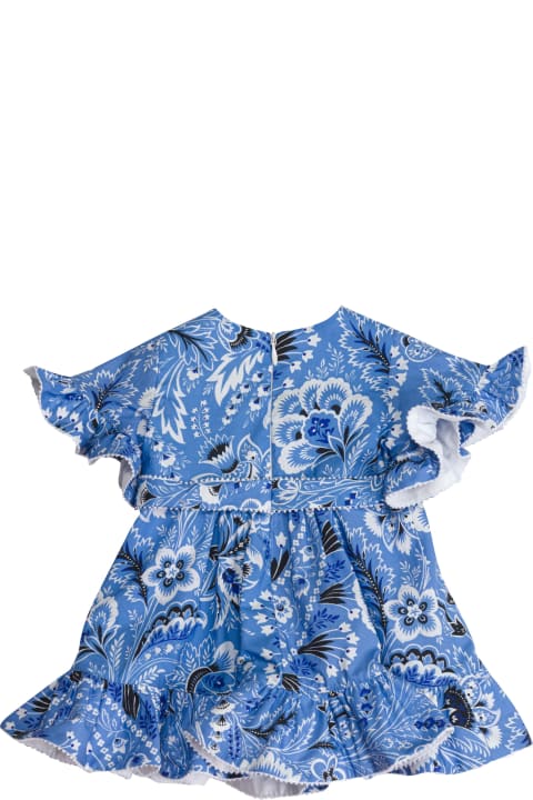 Etro Bodysuits & Sets for Baby Boys Etro Flared Dress With Paisley Print