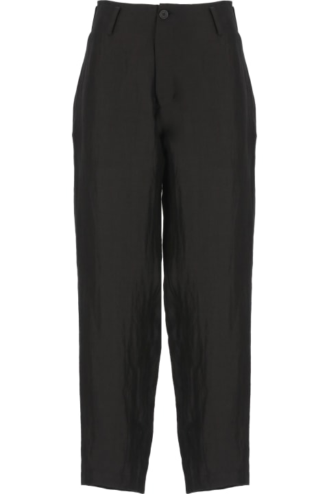 Yohji Yamamoto Pants & Shorts for Women Yohji Yamamoto Ramie Blend Pants