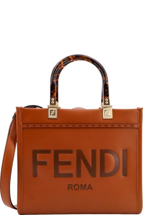 Fendi for Women Fendi Sunshine Small Top Handle Bag