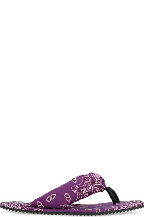 Fashion for Women The Attico Fabric Slides