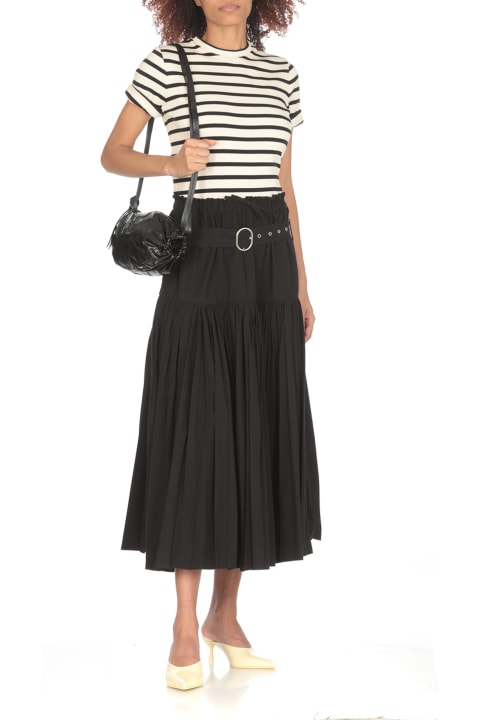 Fashion for Women Jil Sander Long Pleated Skirt