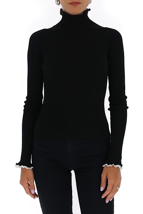 Philosophy di Lorenzo Serafini Sweaters for Women Philosophy di Lorenzo Serafini Ruffled Turtleneck Jumper