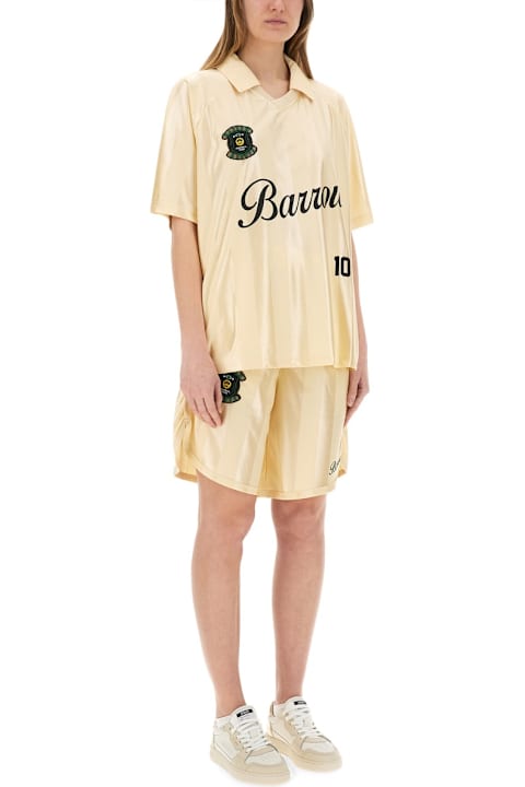 Barrow ملابس علوية لـ القسم الرجالي Barrow Triacetate T-shirt