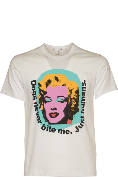 Topwear for Men Comme des Garçons Madonna Print T-shirt