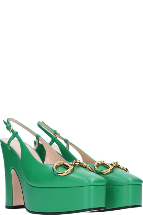 Gucci for Women Gucci Leather Slingback Pumps