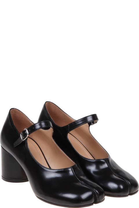 High-Heeled Shoes for Women Maison Margiela Leather Pumps