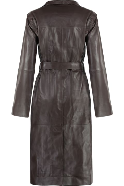 Homeware Yves Salomon Long Lambskin Jacket