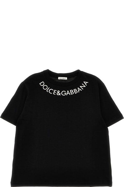 Sale for Girls Dolce & Gabbana Logo T-shirt