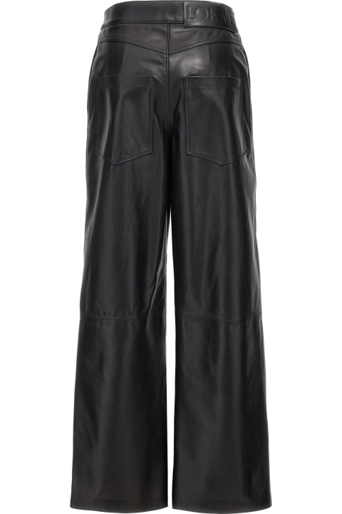 Pants & Shorts for Women Loewe 'anagram' Baggy Trousers