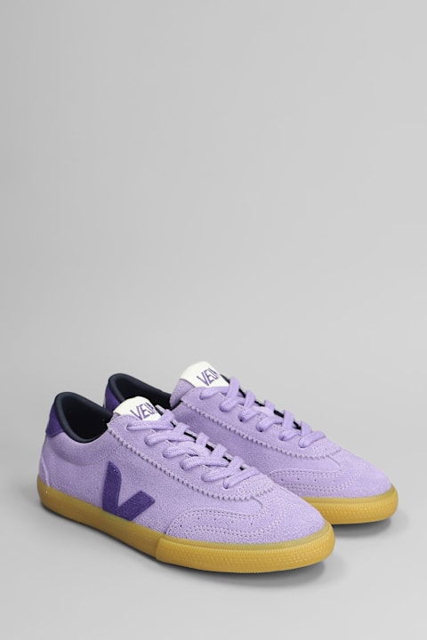 Veja Sneakers for Women Veja Volley Sneakers In Viola Suede