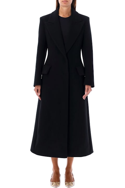 Valentino Garavani Coats & Jackets for Women Valentino Garavani Long Wool Coat