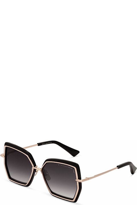 Dita لـ Kids Dita Narcissus-two - White Gold / Black Sunglasses