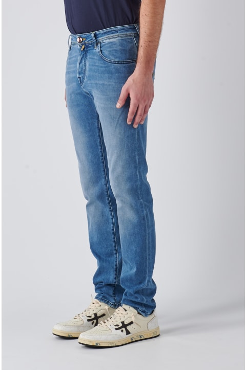 Jacob Cohen Clothing for Men Jacob Cohen Pantalone Super Slim Nick Trousers
