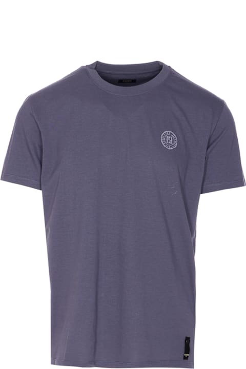 Fendi for Men Fendi Ff Postcards Logo T-shirt