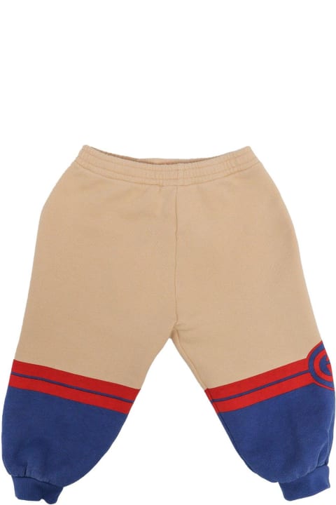 Gucci Bottoms for Baby Girls Gucci Interlocking G Jersey Track Pants