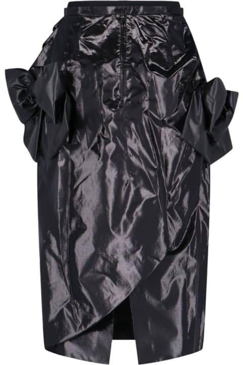 インテリア Maison Margiela Draped Midi Skirt