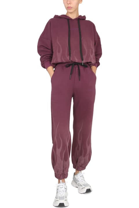 Vision of Super Fleeces & Tracksuits for Women Vision of Super "corrosive Flames" Pants