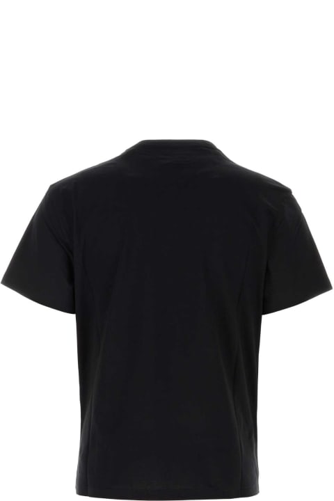 Clothing for Men Alexander McQueen Black Cotton T-shirt