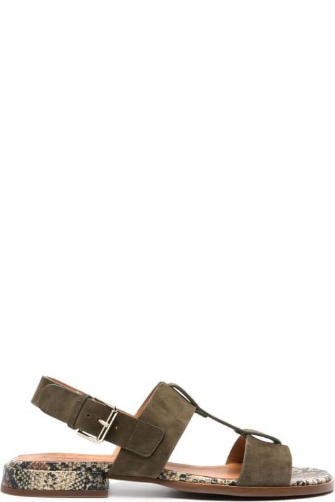 Chie Mihara Sandals for Women Chie Mihara Sandali Tacco 5 In Camoscio