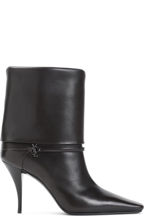 ウィメンズ Saint Laurentのブーツ Saint Laurent Vicky Ankle Boots