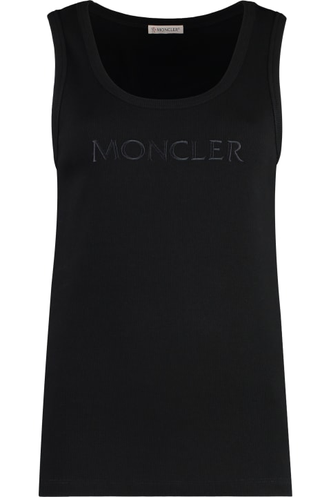 Moncler Topwear for Women Moncler Cotton Tank Top