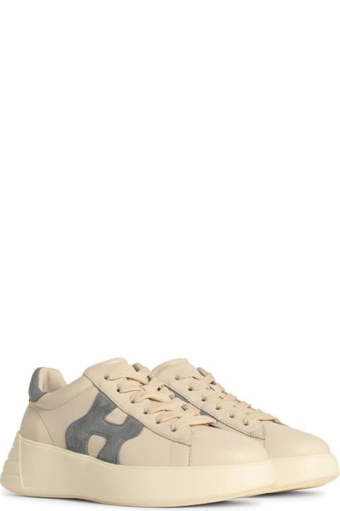 Homeware Hogan White Leather Sneakers