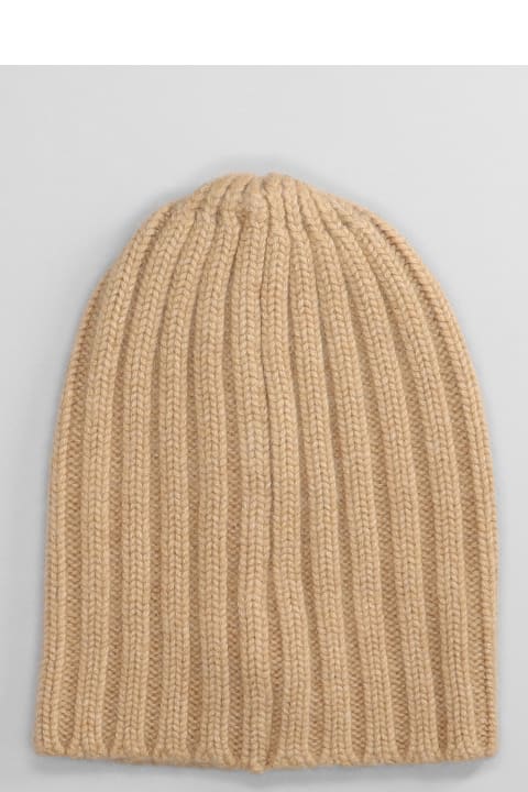 Laneus قبعات لـ السيدات Laneus Hats In Camel Cashmere