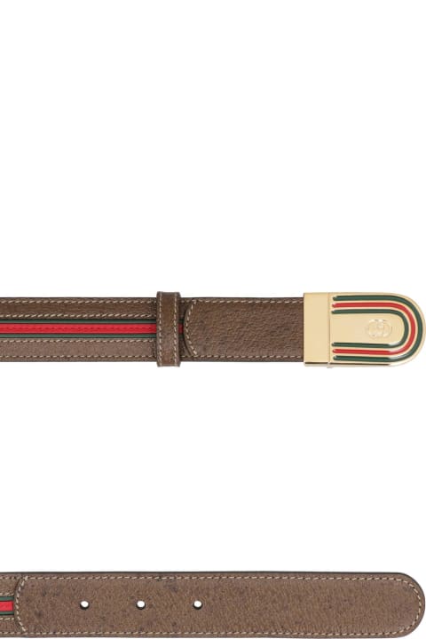Belts for Men Gucci Interlocking G Buckled Belt