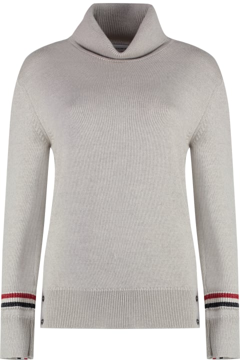 Thom Browne for Women Thom Browne Wool Turtleneck Sweater
