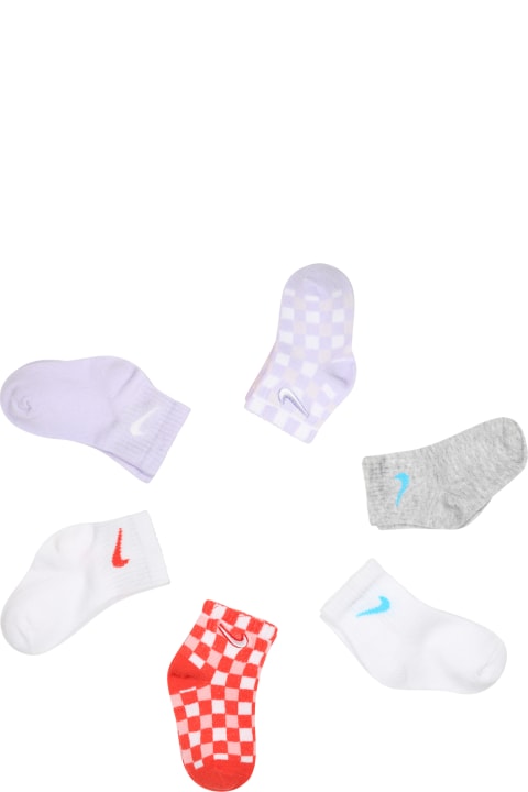 Homeware Nike Multicolor Set For Baby Boy With Iconic Swoosh