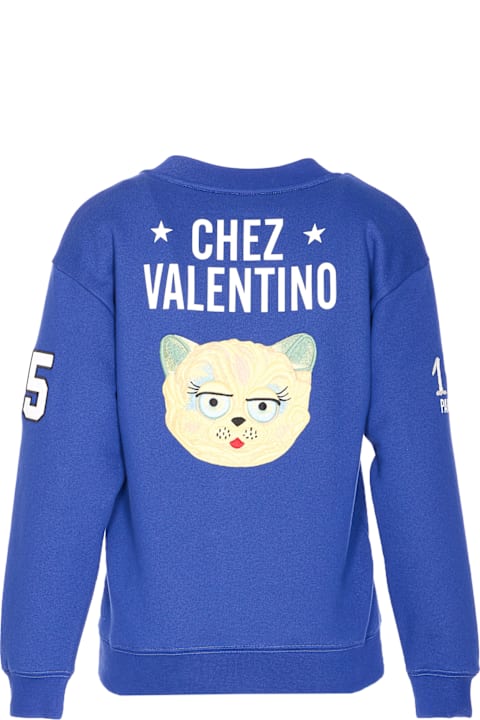 Homeware Valentino Garavani Embroidered Logo Sweatshirt