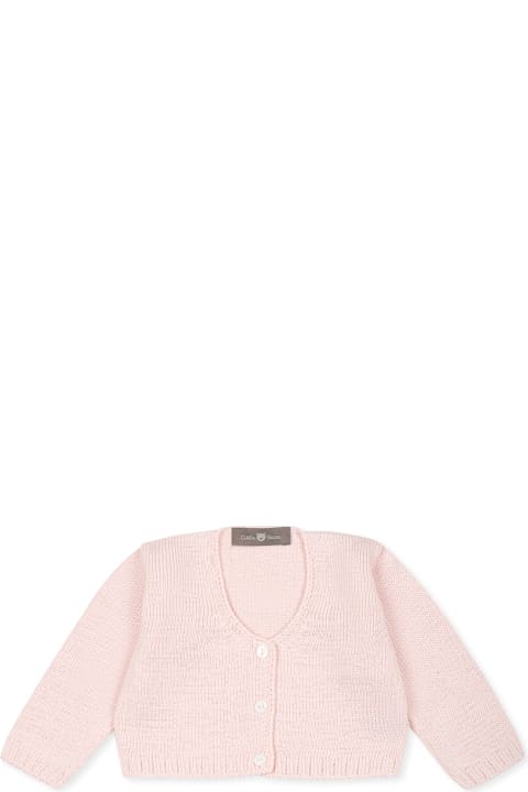 Little Bear for Women Little Bear Pink Cardigan For Baby Girl