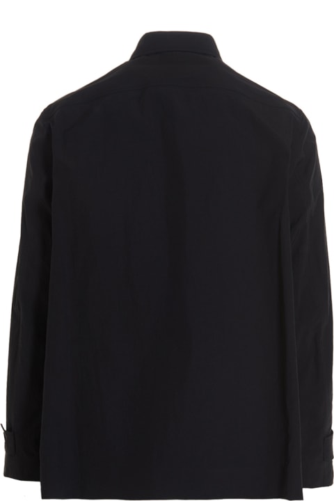 Fendi for Men Fendi Zip-detailed Shirt Coat