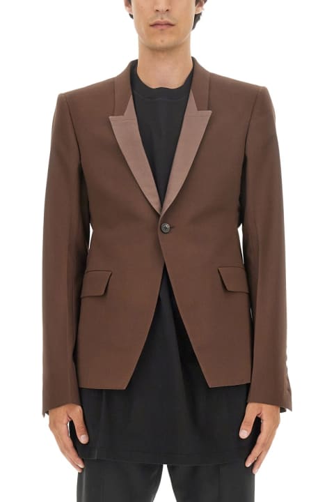 Coats & Jackets for Men Rick Owens Single-breasted Jacket