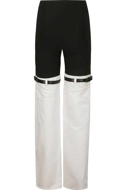 Coperni Pants & Shorts for Women Coperni Hybrid Denim Trousers