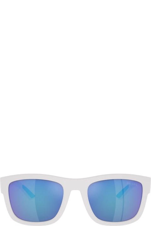 Homeware Prada Linea Rossa Ps01zs Active Twk08r Bianco Effetto Gommato Sunglasses