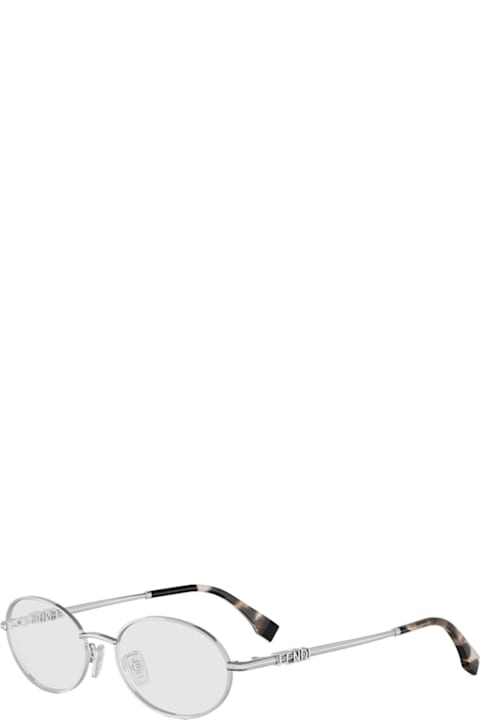 Fendi Eyewear لـ Kids Fendi Eyewear Fendi Fe50140u Fendigraphy 016 Argento Glasses