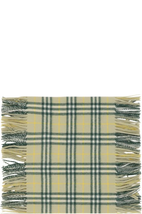 Burberry Scarves & Wraps for Women Burberry Check-printed Fringed-edge Scarf