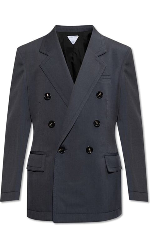 Homeware Bottega Veneta Wool Twill Blazer