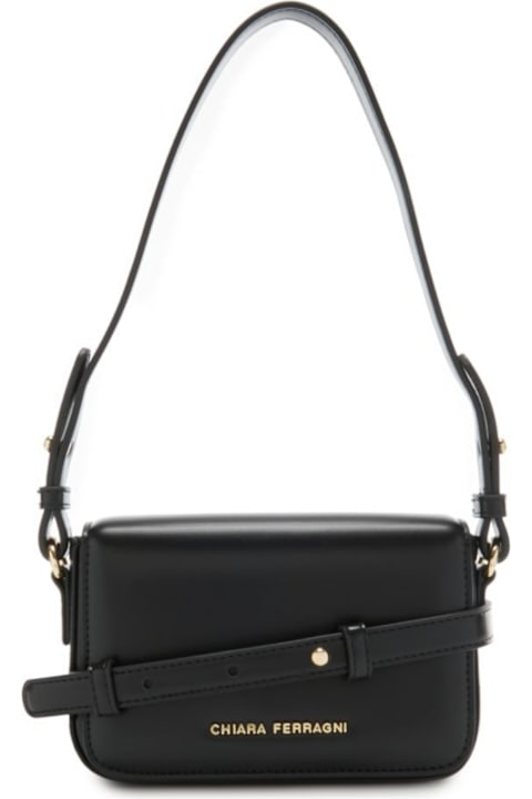 Chiara Ferragni Shoulder Bags for Women Chiara Ferragni Chiara Ferragni Black Shoulder Bag