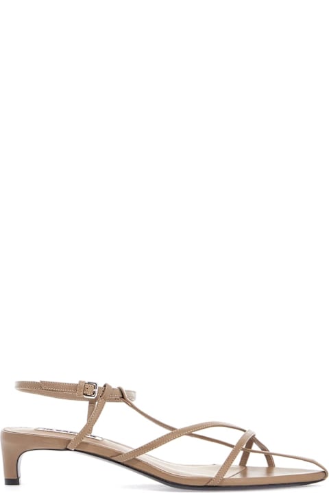Homeware Jil Sander Cage Sandal Kitten Heel